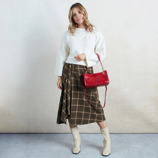 Seneca Shoulder Crossbody • True Red