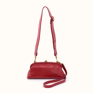 Alba Frame Small Shoulder Bag • True Red