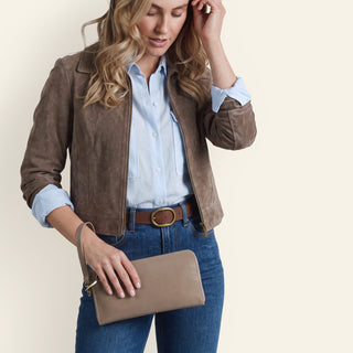 Jett Wristlet • Woodsmoke