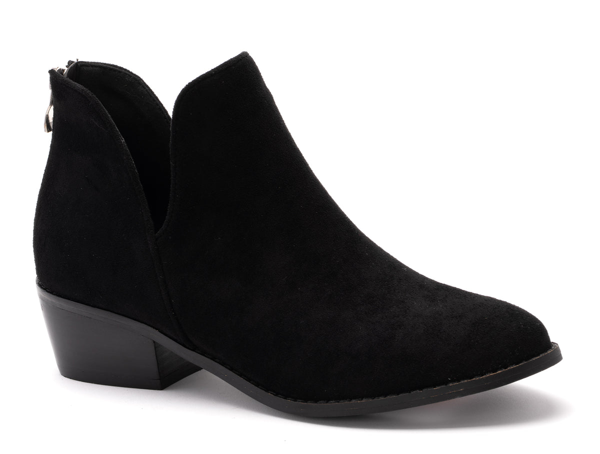 Vanish Black Suede • Bootie