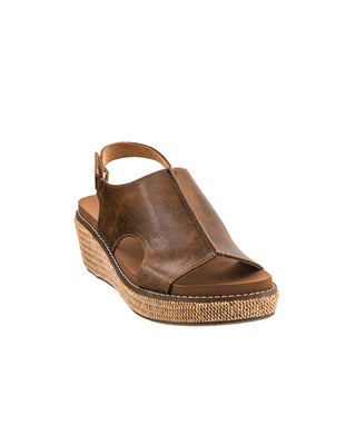 Volta II Wedges • Chestnut 2