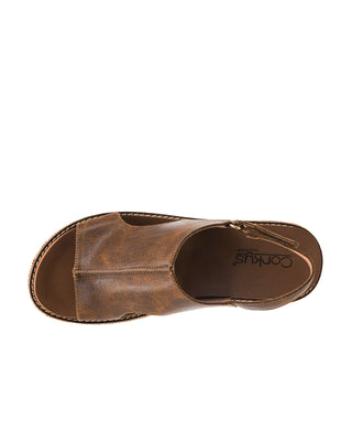 Volta II Wedges • Chestnut 2