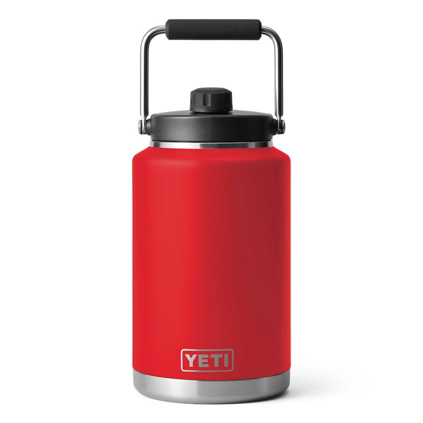  YETI Rambler 26 oz Bottle, Vacuum Insulated, Stainless Steel  with Chug Cap, Rescue Red: Home & Kitchen