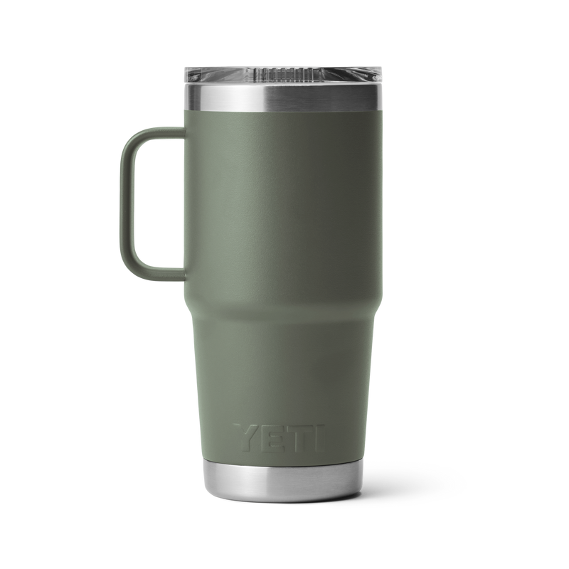 Rambler® 20oz Travel Mug + Stronghold Lid • Camp Green