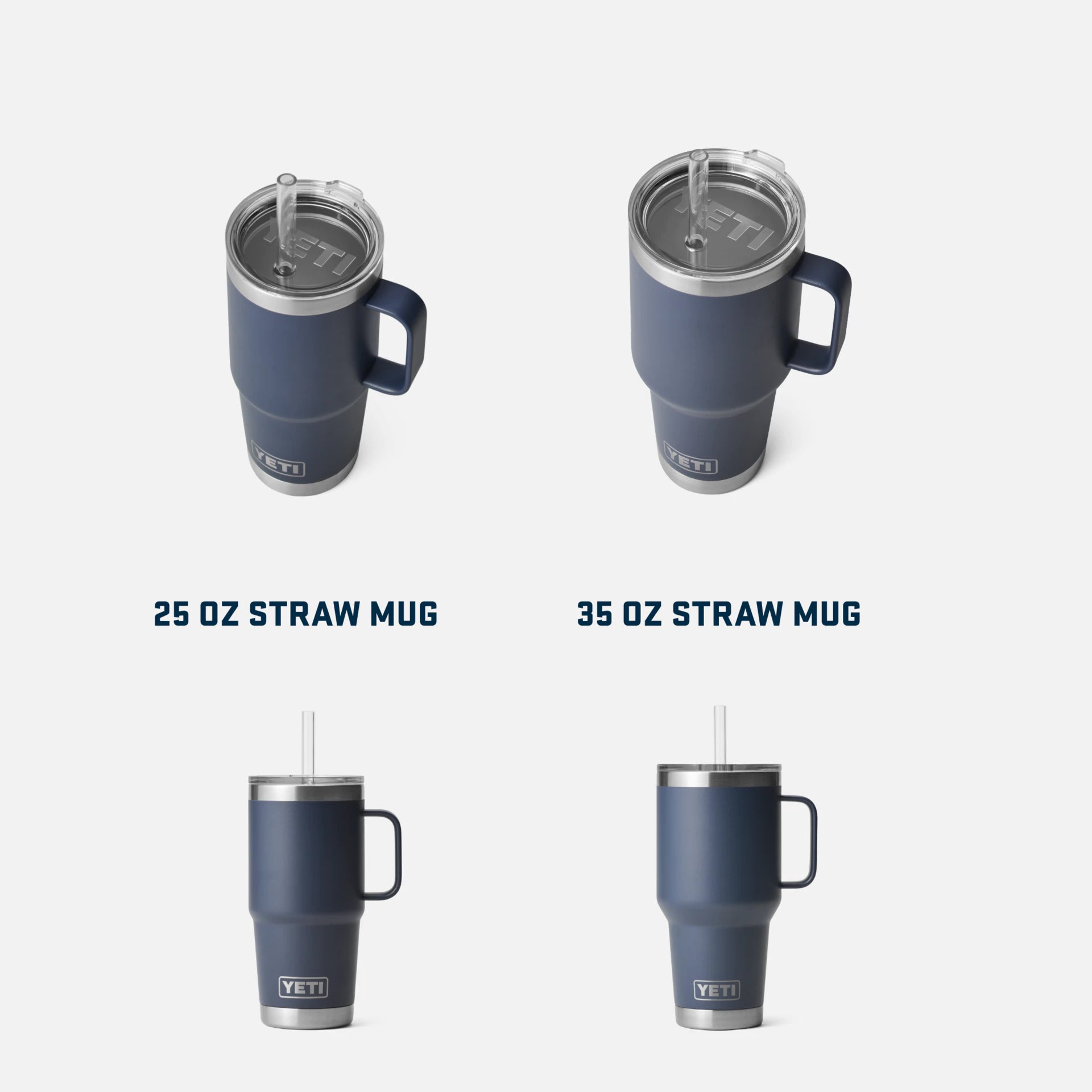 YETI Personalize 35oz Mug With Handle and Straw Lid Custom 35 Oz
