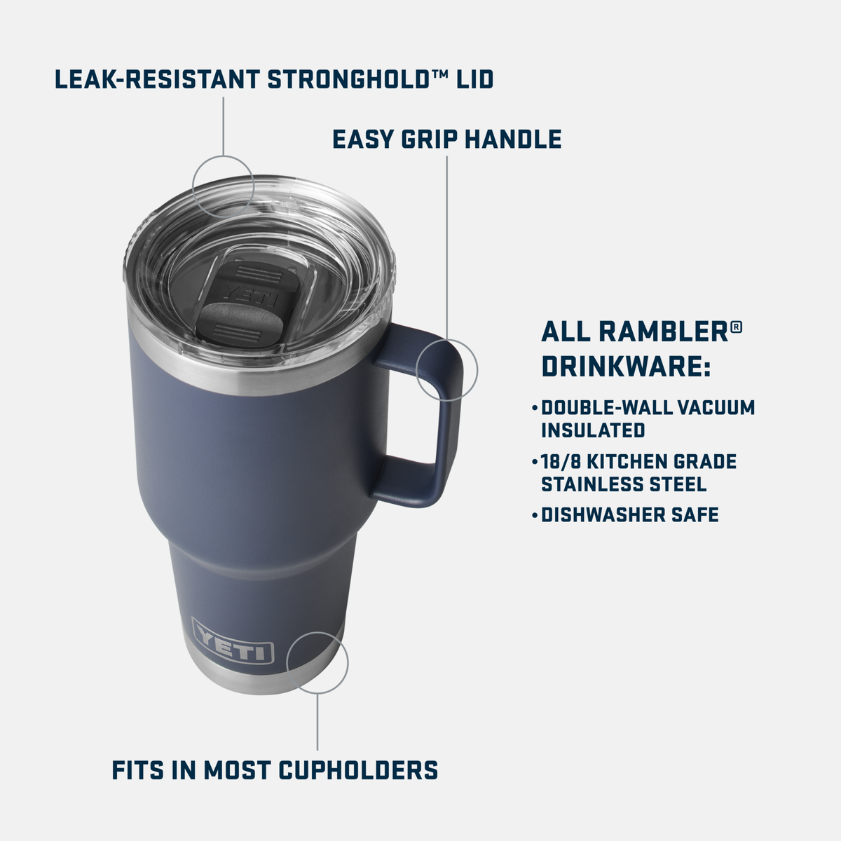 CORE | Rambler® 30oz Travel Mug with Stronghold Lid