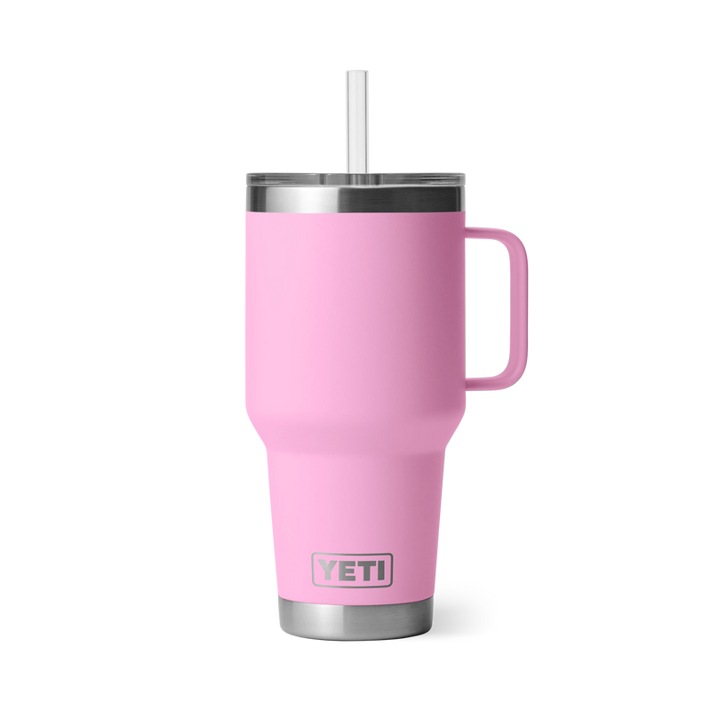 Rambler® 35oz Mug with Straw Lid • Power Pink