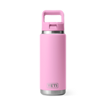 Rambler® 26oz Bottle with Straw Cap • Power Pink