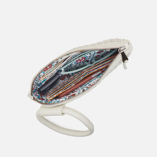 Sable Woven Wristlet • Whitecap