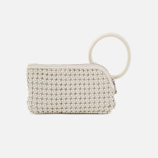 Sable Woven Wristlet • Whitecap