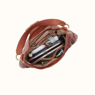 Atlas Hobo Bag • Kindling Brown