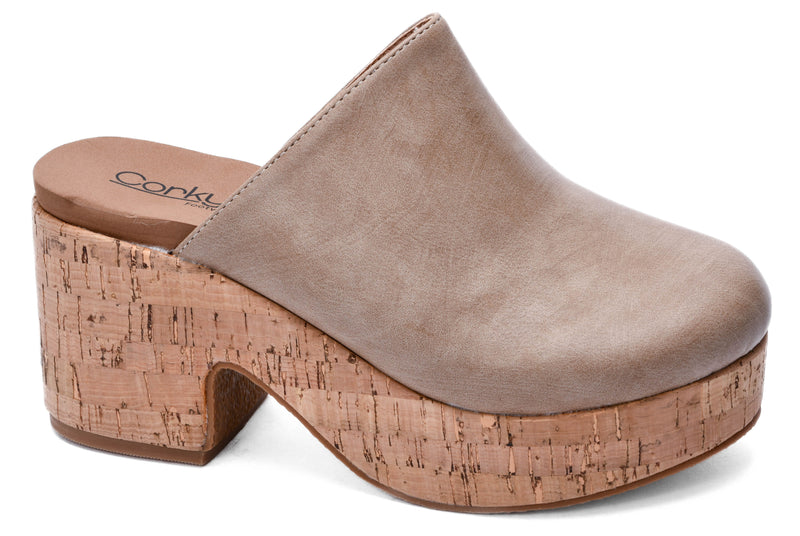 Watch Your Back Wedge • Taupe