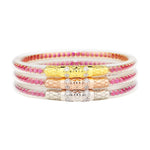 All Weather Bangles • Three Queens Epic Pink