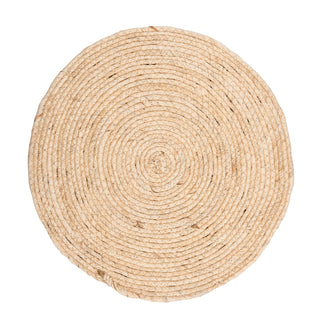 White Seagrass Round Placemat