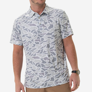 Performance Polo • White Camo