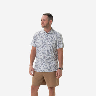Performance Polo • White Camo