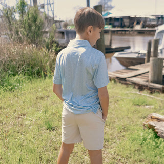 Youth Billfish Performance Short • Light Gray