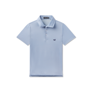 Youth Flyline Performance Polo Shell Shock • French Blue