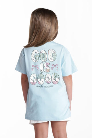 Youth God Is Good Tee • Ice Blue