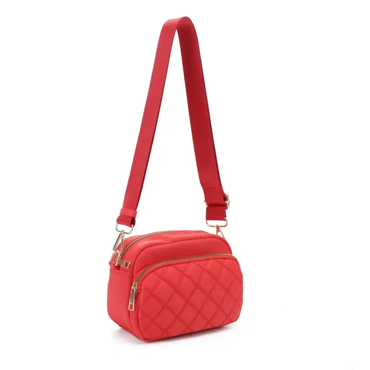 Angela Quilted Crossbody Bag