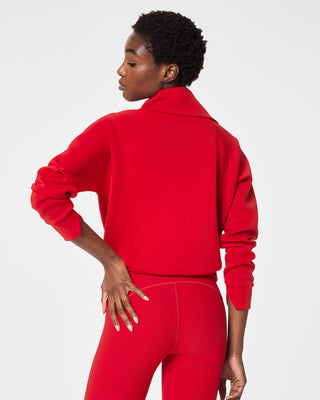 SPANX AirEssentials® Half Zip • Spanx Red