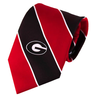 Georgia Bulldogs Stripe Neck Tie