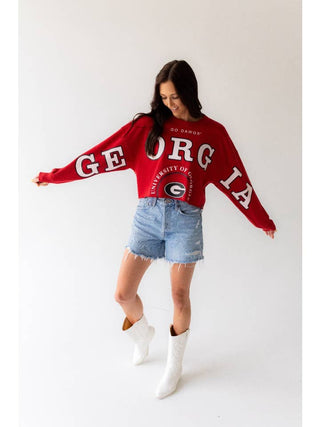 Georgia Phipps Split Cropped Longsleeve