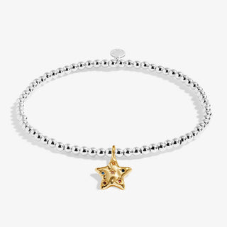 A Little 'Some Call It Chaos, We Call It Family' Bracelet • Silver & Gold Tone