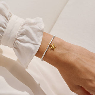 A Little 'Some Call It Chaos, We Call It Family' Bracelet • Silver & Gold Tone