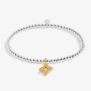 A Little 'There's No Better Friend Than You' Bracelet • Silver & Gold Tone