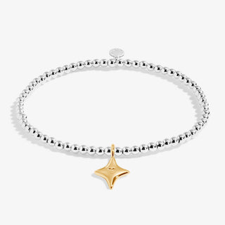 A Little 'Always Proud Of You' Bracelet • Silver & Gold Tone