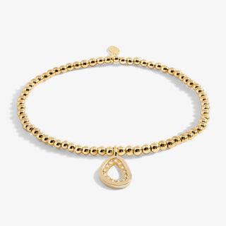 A Little 'Fearless' Bracelet • Gold Tone