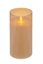 3x6 • Flameless LED Candle in Gold