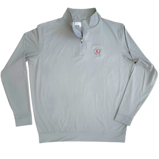 UGA Standing Dawg 1/4 Zip Performance Pullover - Ash Gray