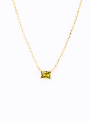 Colby Birthstone Necklaces