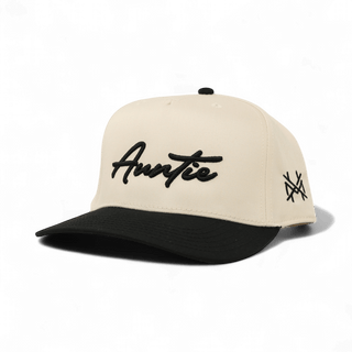 Auntie Snapback Hat • Retro Black/Natural