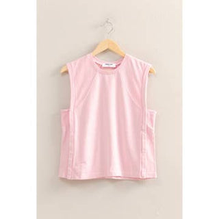 Catherine Boxy Top • Soft Pink