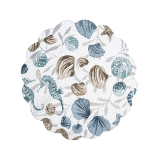 Coastal Shells Round Placemat