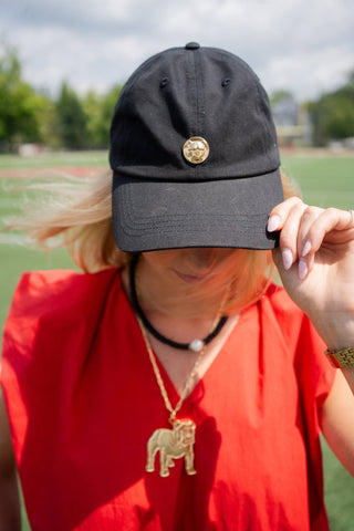 Baseball Hat Black • Bulldog Coin