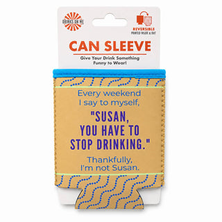 Regular Can Sleeve • Stop Drinking