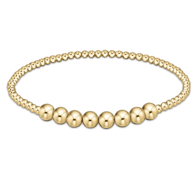 Classic Beaded Bliss 2.5mm/5mm • Gold
