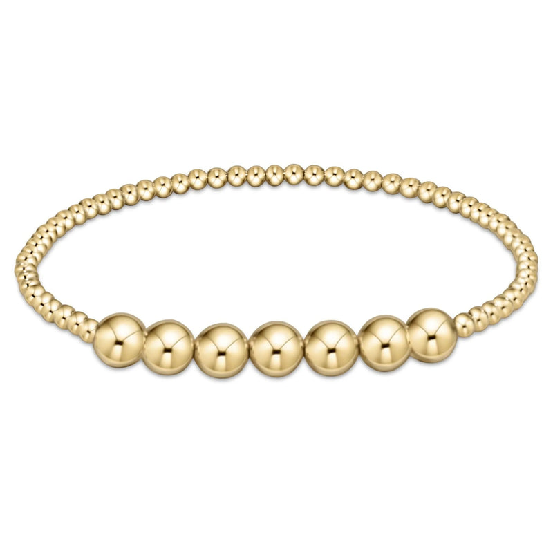 Classic Beaded Bliss 3mm/6mm • Gold