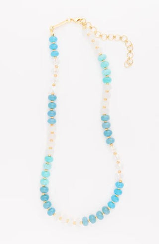 Bellamy Necklace • Blue