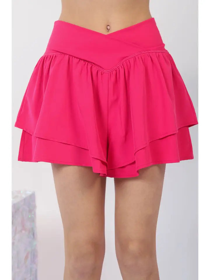 Kenzie Athletic Shorts • Pink