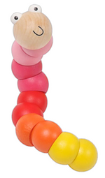 Baby Wooden Twisty Worms