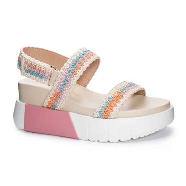 Egan Casual Sandal • Pink Multi