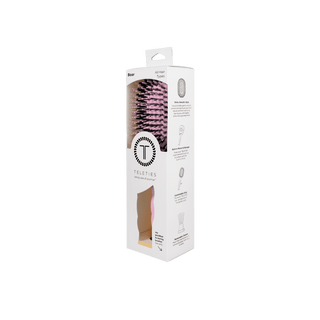 Boar Bristle Hair Brush • Bubblegum Pink