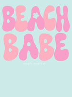 Boxy Beach Babe Tee
