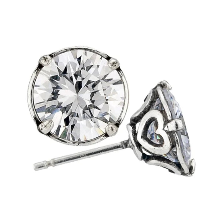 Brilliance 8MM Post Earrings