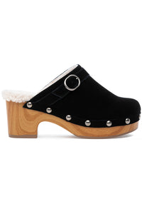 Carlie Clog Wedge • Black